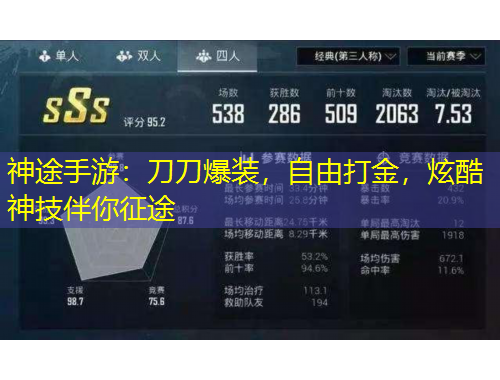 神途手游：刀刀爆裝，自由打金，炫酷神技伴你征途