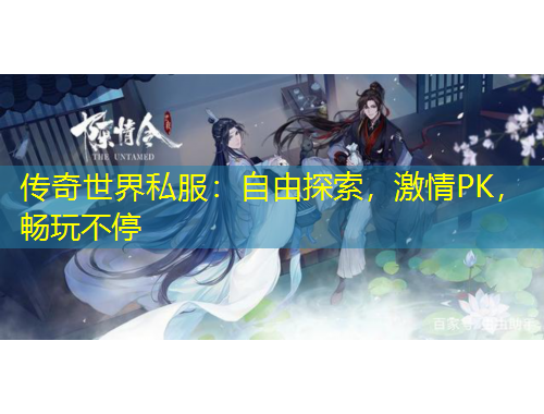 傳奇世界私服：自由探索，激情PK，暢玩不停