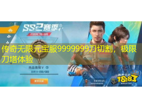 傳奇無限元寶服9999999刀切割，極限刀塔體驗