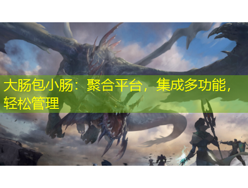 大腸包小腸：聚合平臺(tái)，集成多功能，輕松管理