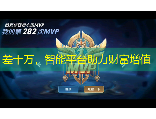 差十萬，智能平臺助力財富增值