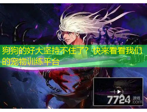 狗狗的好大堅(jiān)持不住了？快來看看我們的寵物訓(xùn)練平臺