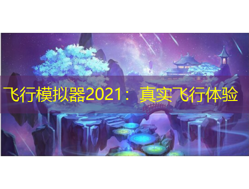 飛行模擬器2021：真實(shí)飛行體驗(yàn)