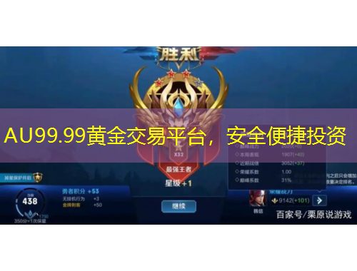 AU99.99黃金交易平臺，安全便捷投資