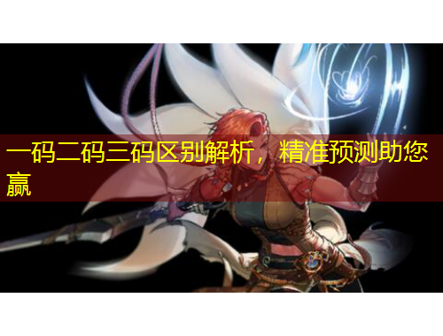 一碼二碼三碼區(qū)別解析，精準預(yù)測助您贏