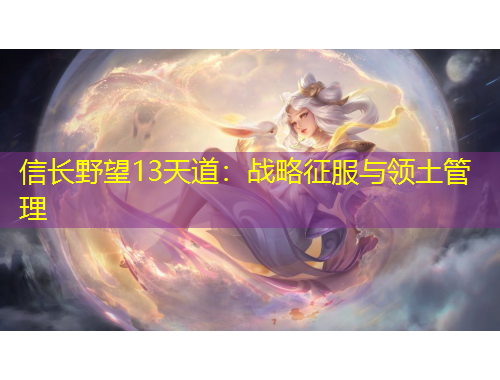 信長(zhǎng)野望13天道：戰(zhàn)略征服與領(lǐng)土管理