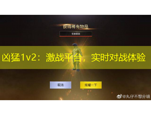 兇猛1v2：激戰(zhàn)平臺(tái)，實(shí)時(shí)對(duì)戰(zhàn)體驗(yàn)