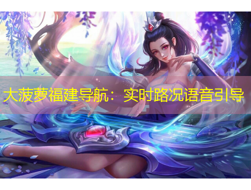 大菠蘿福建導航：實時路況語音引導