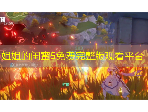 姐姐的閨蜜5免費完整版觀看平臺