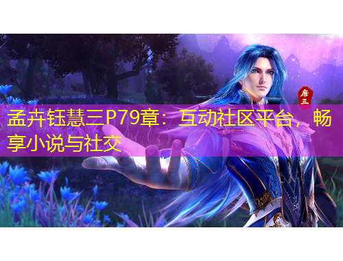 孟卉鈺慧三P79章：互動(dòng)社區(qū)平臺(tái)，暢享小說(shuō)與社交