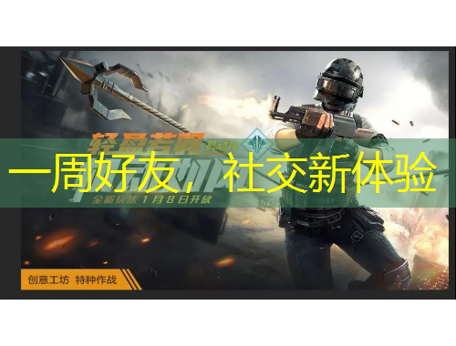 一周好友，社交新體驗