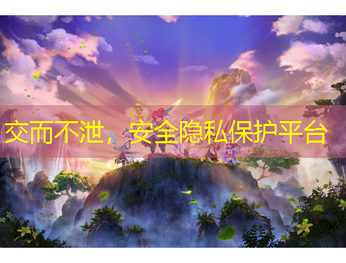 交而不泄，安全隱私保護平臺