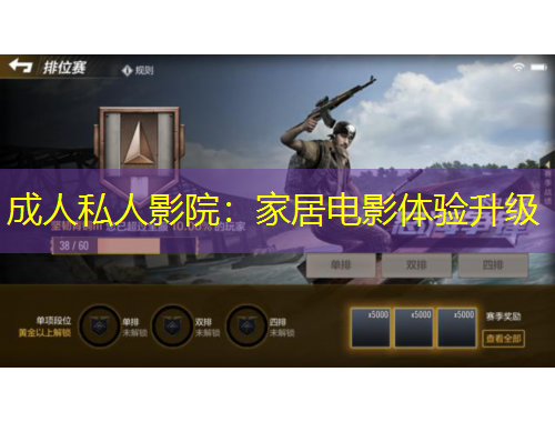 成人私人影院：家居電影體驗(yàn)升級