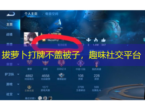 拔蘿卜打牌不蓋被子，趣味社交平臺