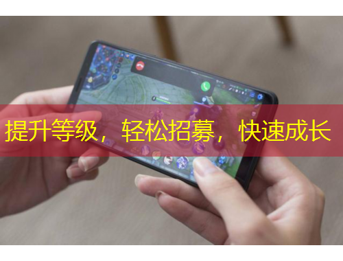 提升等級，輕松招募，快速成長