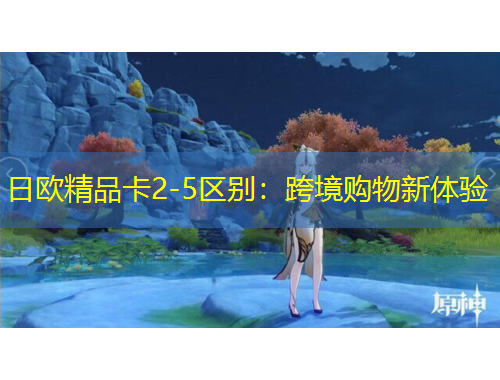 日歐精品卡2-5區(qū)別：跨境購物新體驗