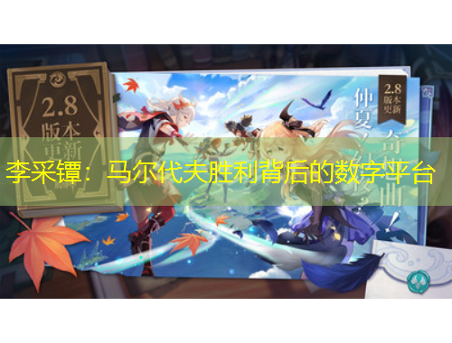 李采鐔：馬爾代夫勝利背后的數(shù)字平臺