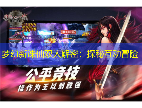 夢(mèng)幻新誅仙雙人解密：探秘互動(dòng)冒險(xiǎn)