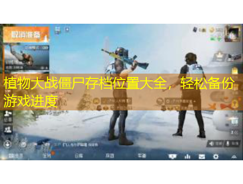 植物大戰(zhàn)僵尸存檔位置大全，輕松備份游戲進度