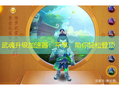武魂升級(jí)加速器：平享，助你輕松登頂