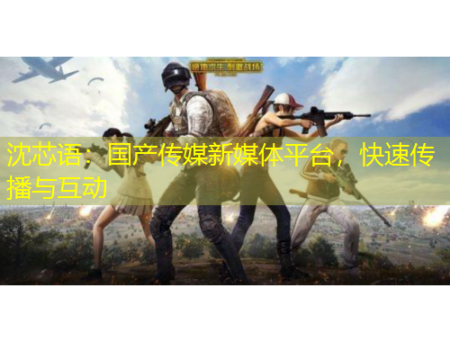 沈芯語：國產(chǎn)傳媒新媒體平臺(tái)，快速傳播與互動(dòng)