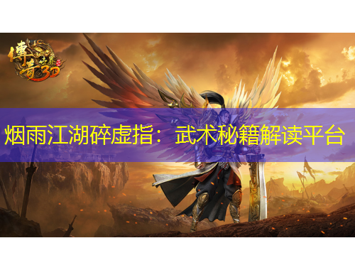 煙雨江湖碎虛指：武術(shù)秘籍解讀平臺(tái)