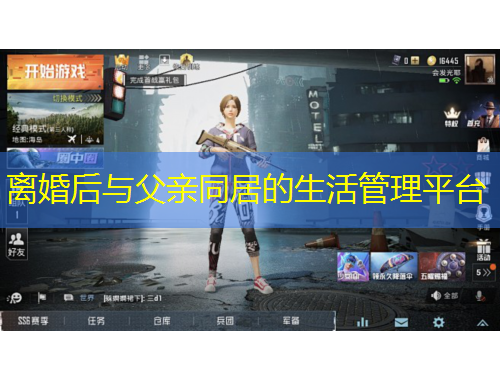 離婚后與父親同居的生活管理平臺(tái)