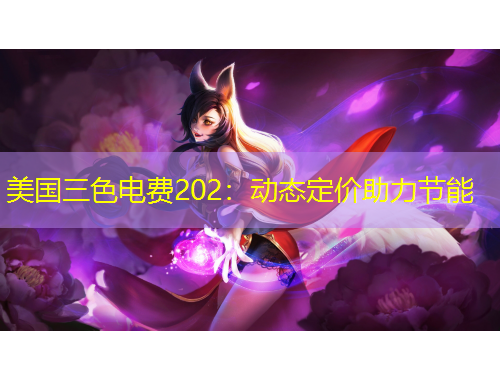 美國三色電費(fèi)202：動(dòng)態(tài)定價(jià)助力節(jié)能