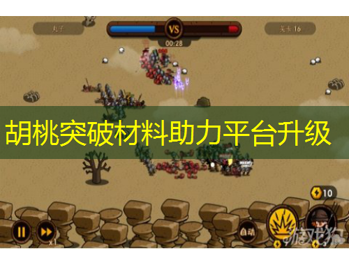 胡桃突破材料助力平臺升級