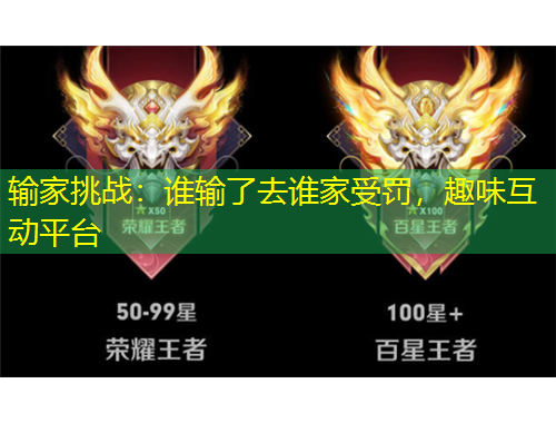 輸家挑戰(zhàn)：誰輸了去誰家受罰，趣味互動平臺