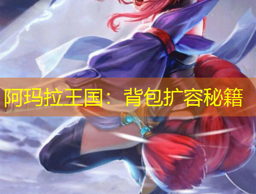 阿瑪拉王國：背包擴(kuò)容秘籍