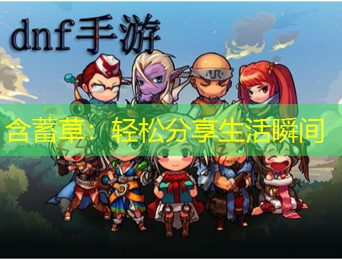 含蓄草：輕松分享生活瞬間