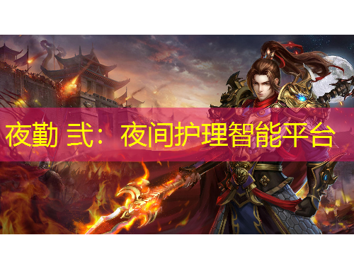 夜勤 弐：夜間護(hù)理智能平臺