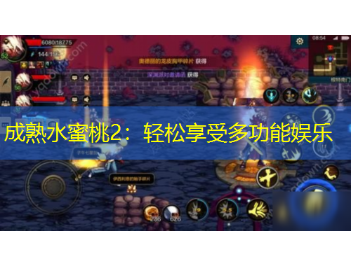 成熟水蜜桃2：輕松享受多功能娛樂(lè)