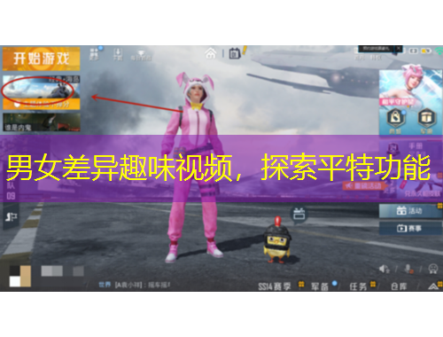 男女差異趣味視頻，探索平特功能