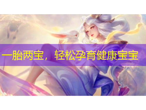 一胎兩寶，輕松孕育健康寶寶