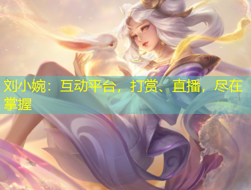 劉小婉：互動(dòng)平臺(tái)，打賞、直播，盡在掌握