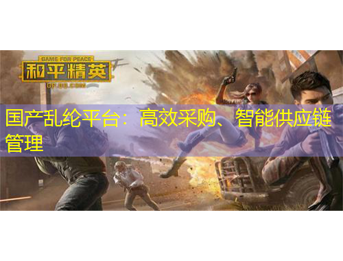 國產(chǎn)亂綸平臺(tái)：高效采購、智能供應(yīng)鏈管理