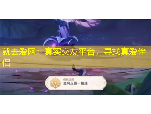 就去愛網(wǎng)：真實(shí)交友平臺(tái)，尋找真愛伴侶