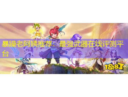 暴躁老阿姨推薦：最強武器在線評測平臺