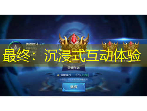 最終：沉浸式互動體驗