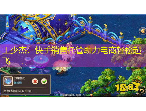 王少杰：快手銷售托管助力電商輕松起飛