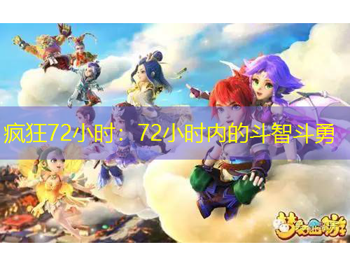 瘋狂72小時：72小時內(nèi)的斗智斗勇