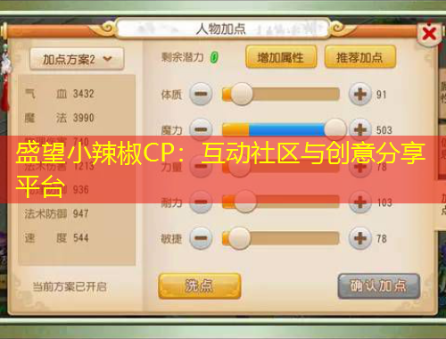 盛望小辣椒CP：互動社區(qū)與創(chuàng)意分享平臺