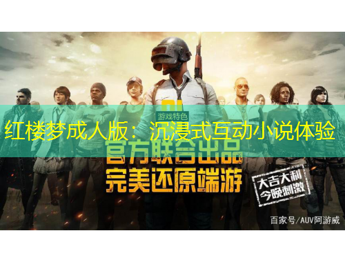 紅樓夢(mèng)成人版：沉浸式互動(dòng)小說體驗(yàn)