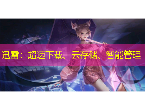 迅雷：超速下載、云存儲、智能管理