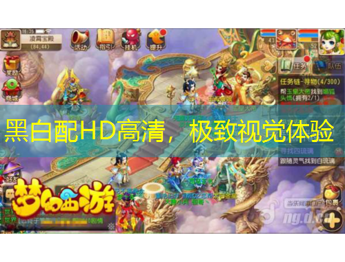 黑白配HD高清，極致視覺體驗